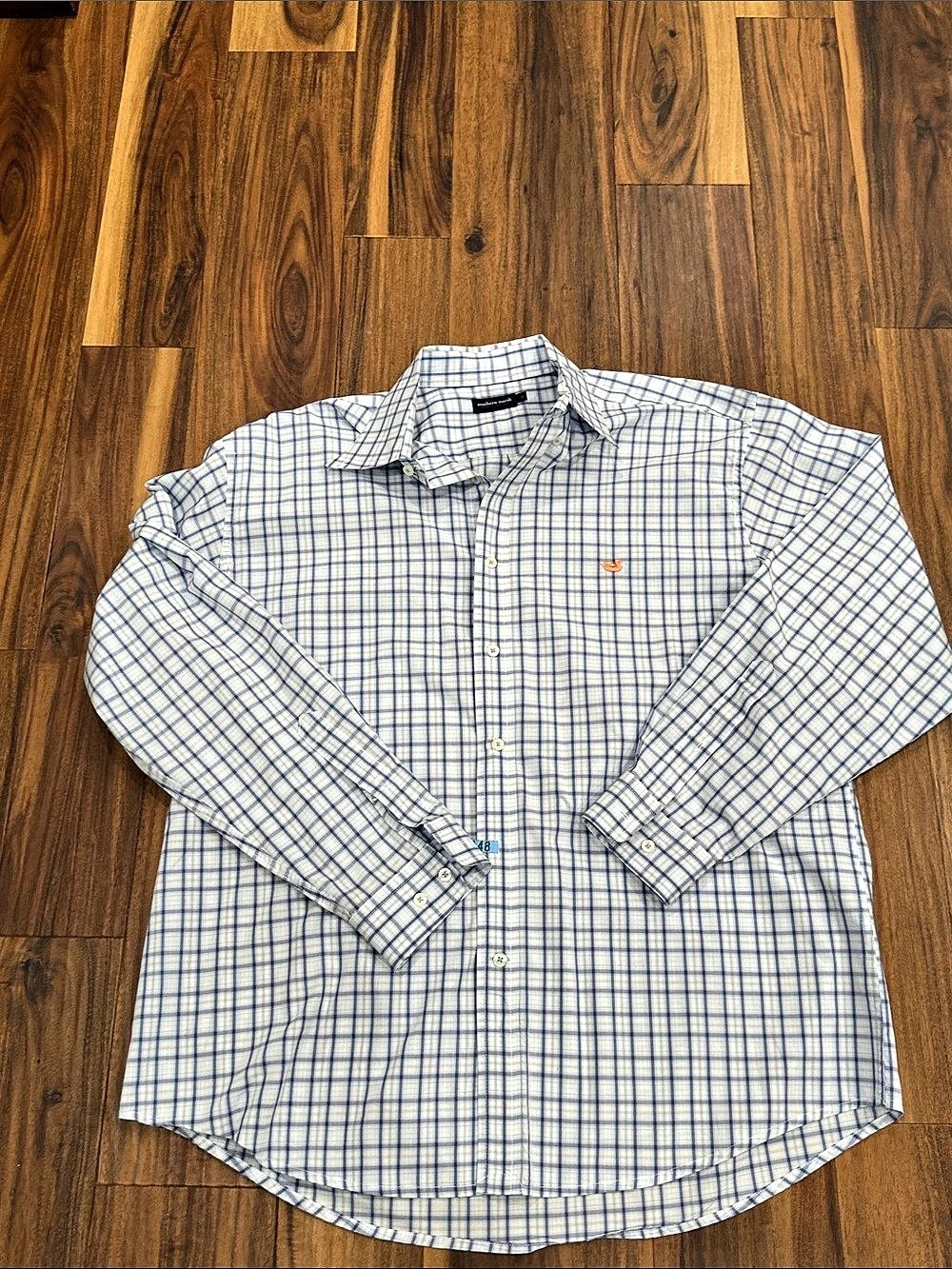 Southern Marsh Men's Checkered Button Down Shirt